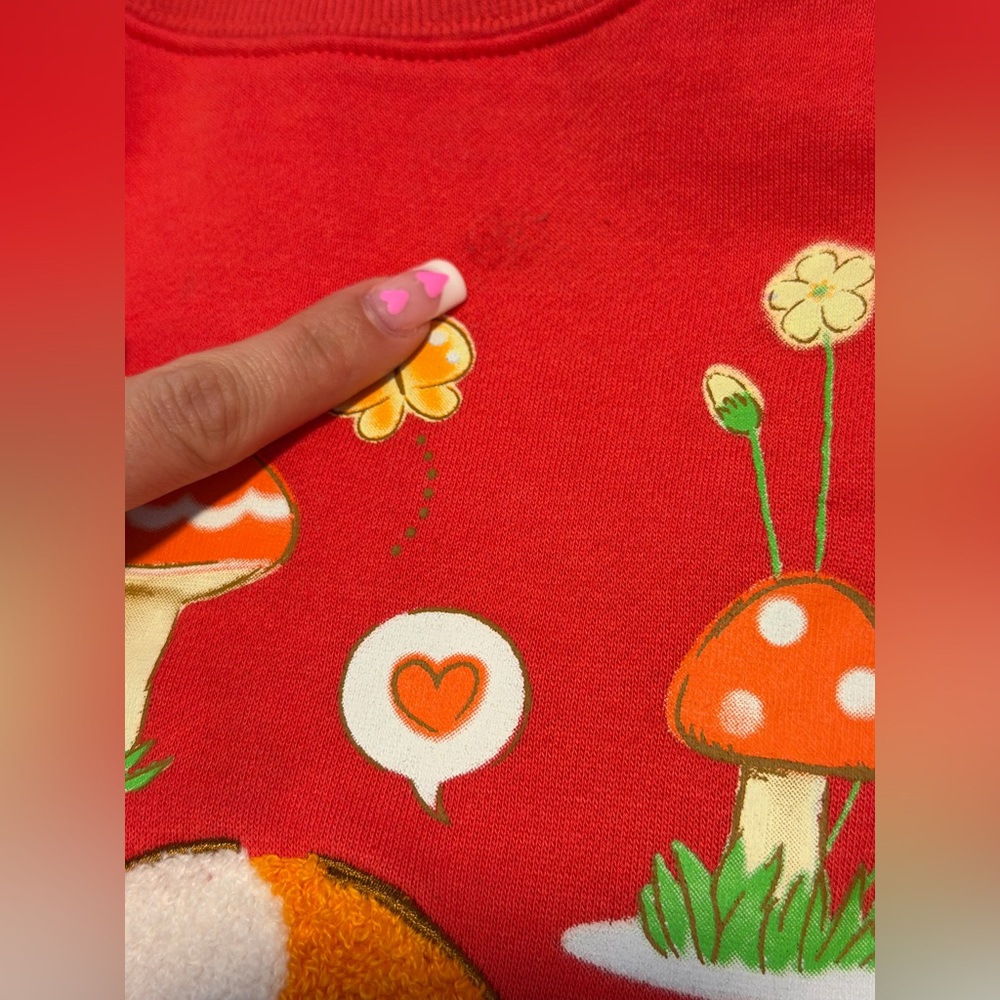 Sanrio Red Cinnamoroll Sweater - Picture 3 of 4